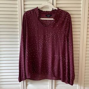 Polka dot Isaac Mizrahi Blouse